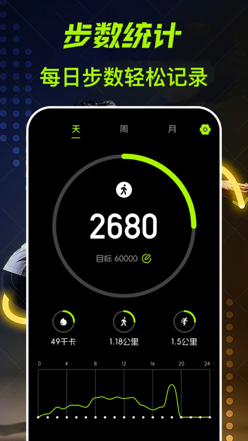 运动健康计步器乐道高清大图