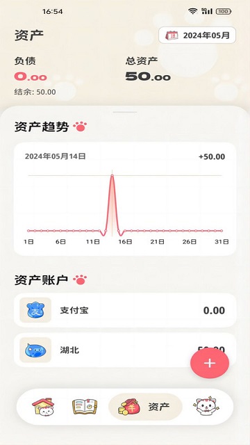 喵钱记账手机版高清大图