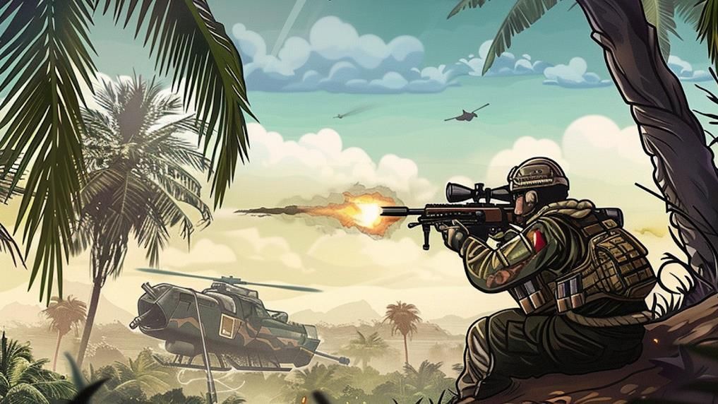 金属枪超级战士游戏最新版高清大图