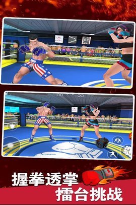 拳击明星对决高清大图