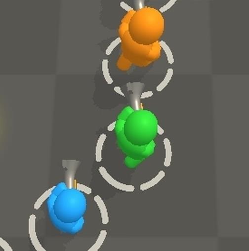 绳子上的贪吃蛇游戏