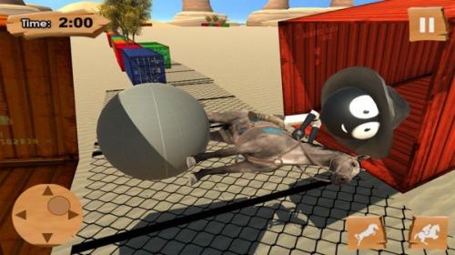 火柴人骑马游戏高清大图