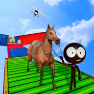 火柴人骑马游戏