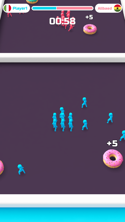 争夺甜甜圈3d高清大图