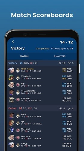 瓦罗兰特战绩查询valking.gg软件安卓高清大图