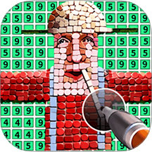 像素钻石工艺游戏