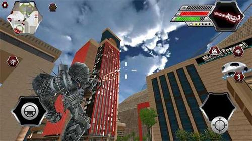 飞龙变形机器人2代无限金币版高清大图